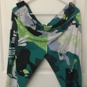 Unbranded Multi Color Plus Size Legging Size 3XL